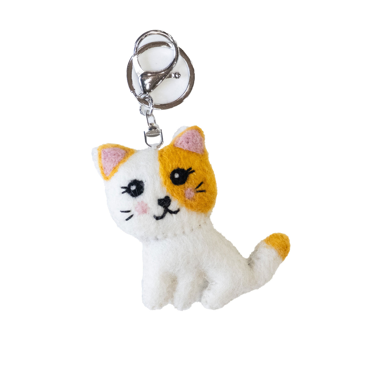 Keychain Backpack Purse Charm - Kitten