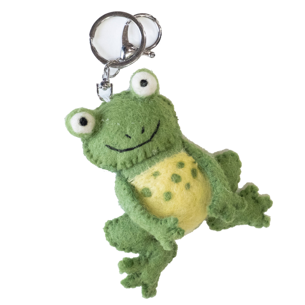 Keychain Backpack Purse Charm - Frog