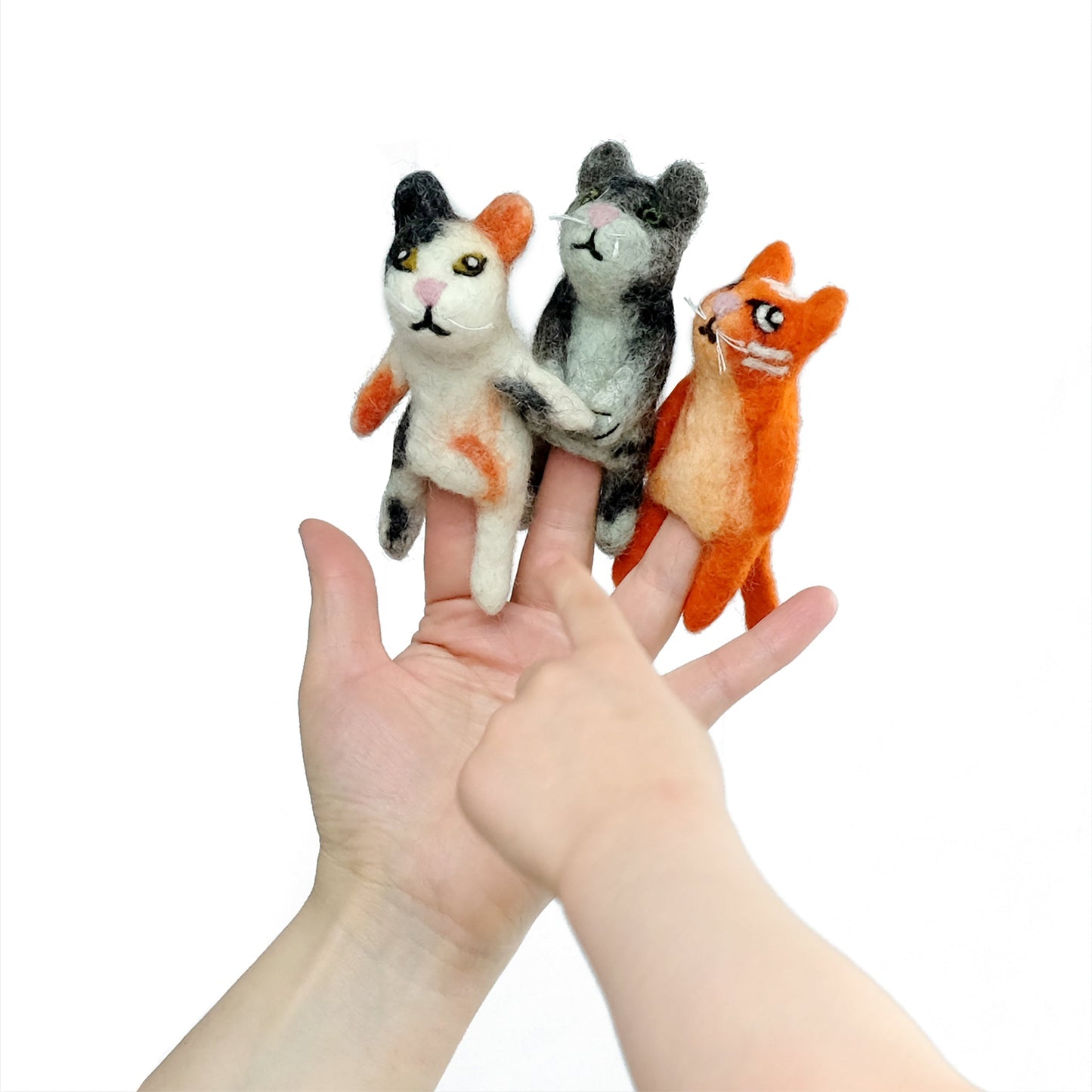 Finger Puppets - Sensory Play - Cats and Dogs - Assorted