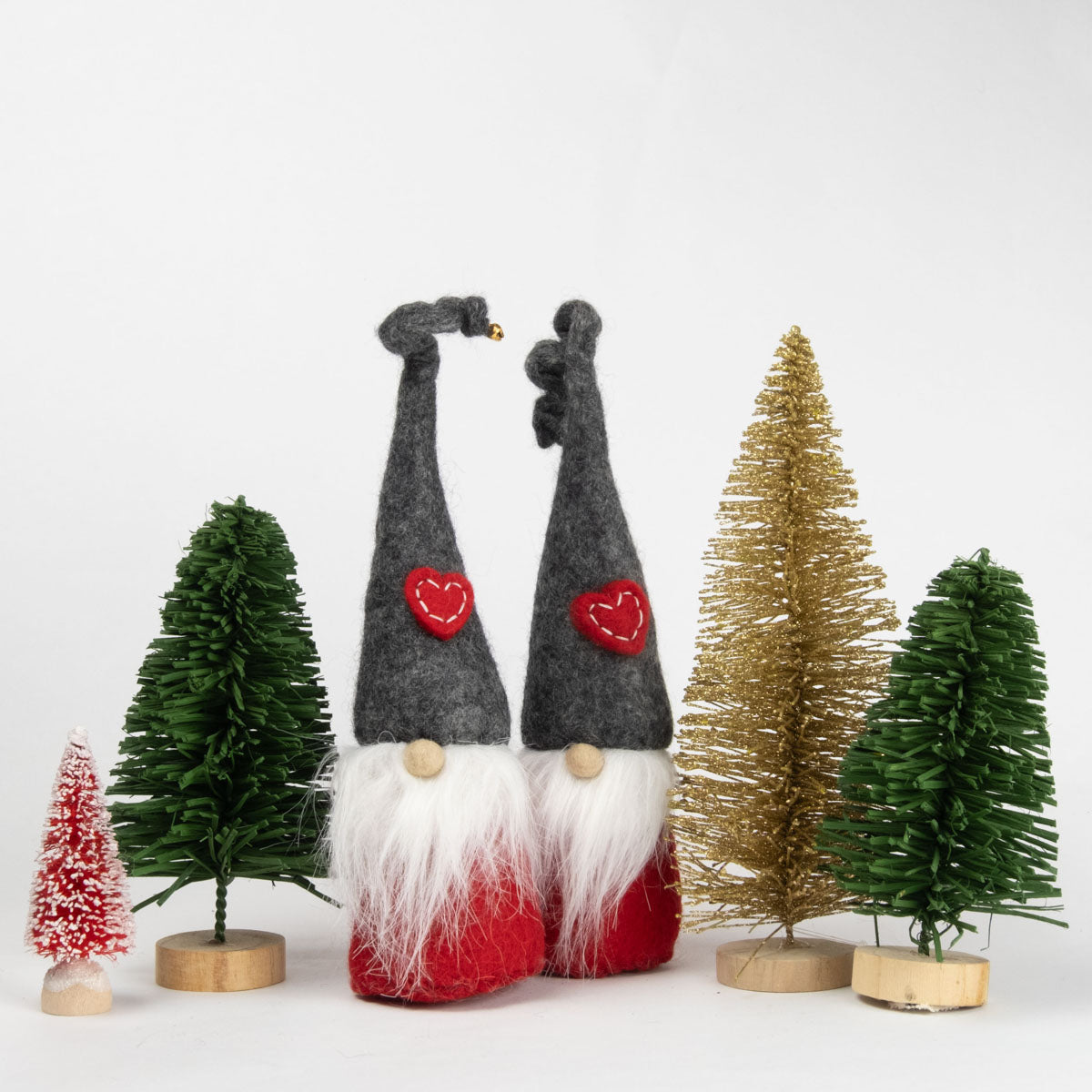 Christmas Decor - Felt Gnome - Red Heart