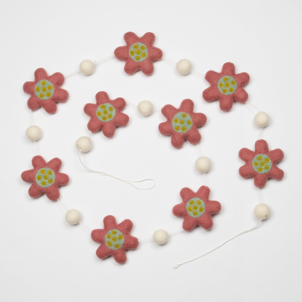Garland - Wall Décor - Pink Flower Power
