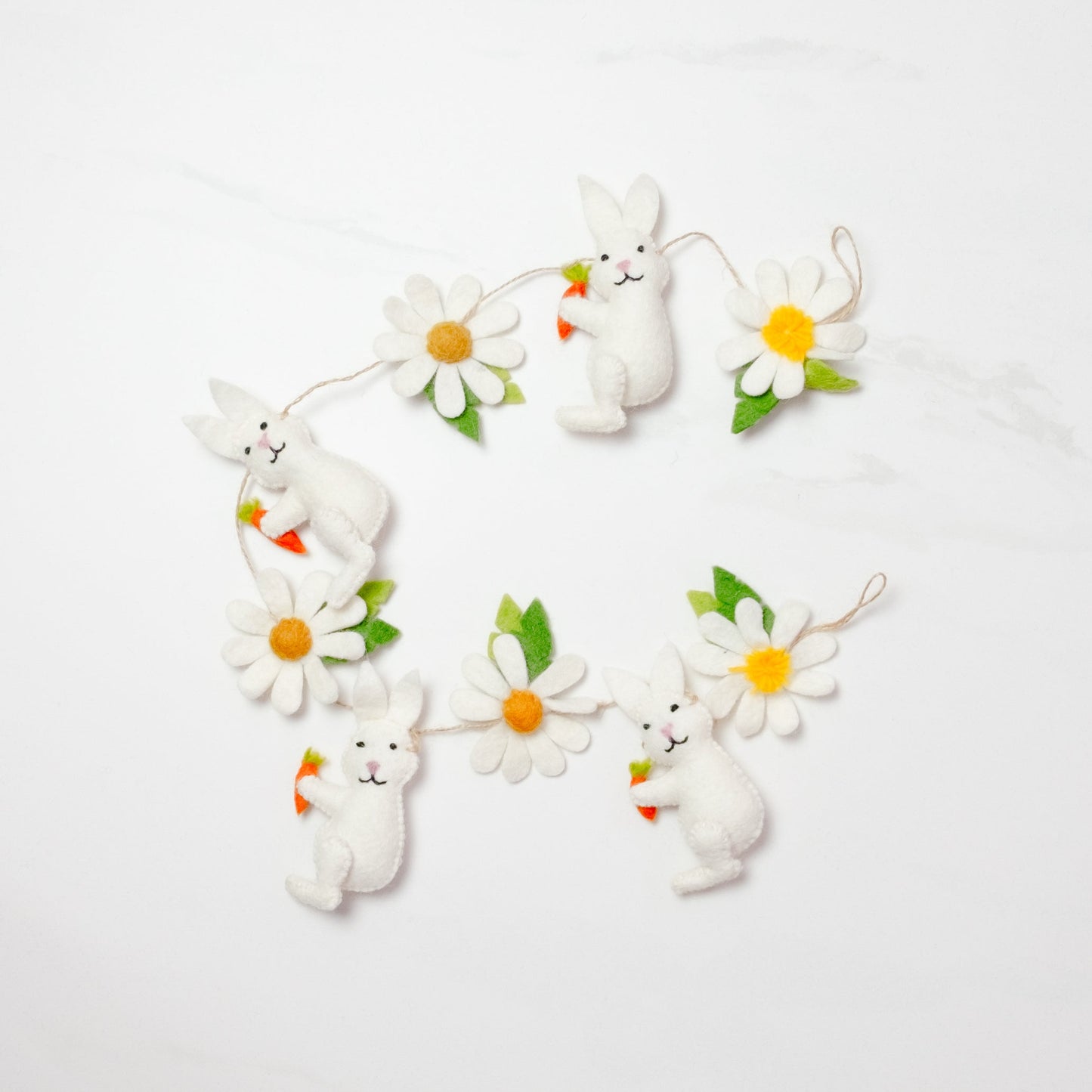 Garland - Easter Decor - Bunny and Daisy Chain