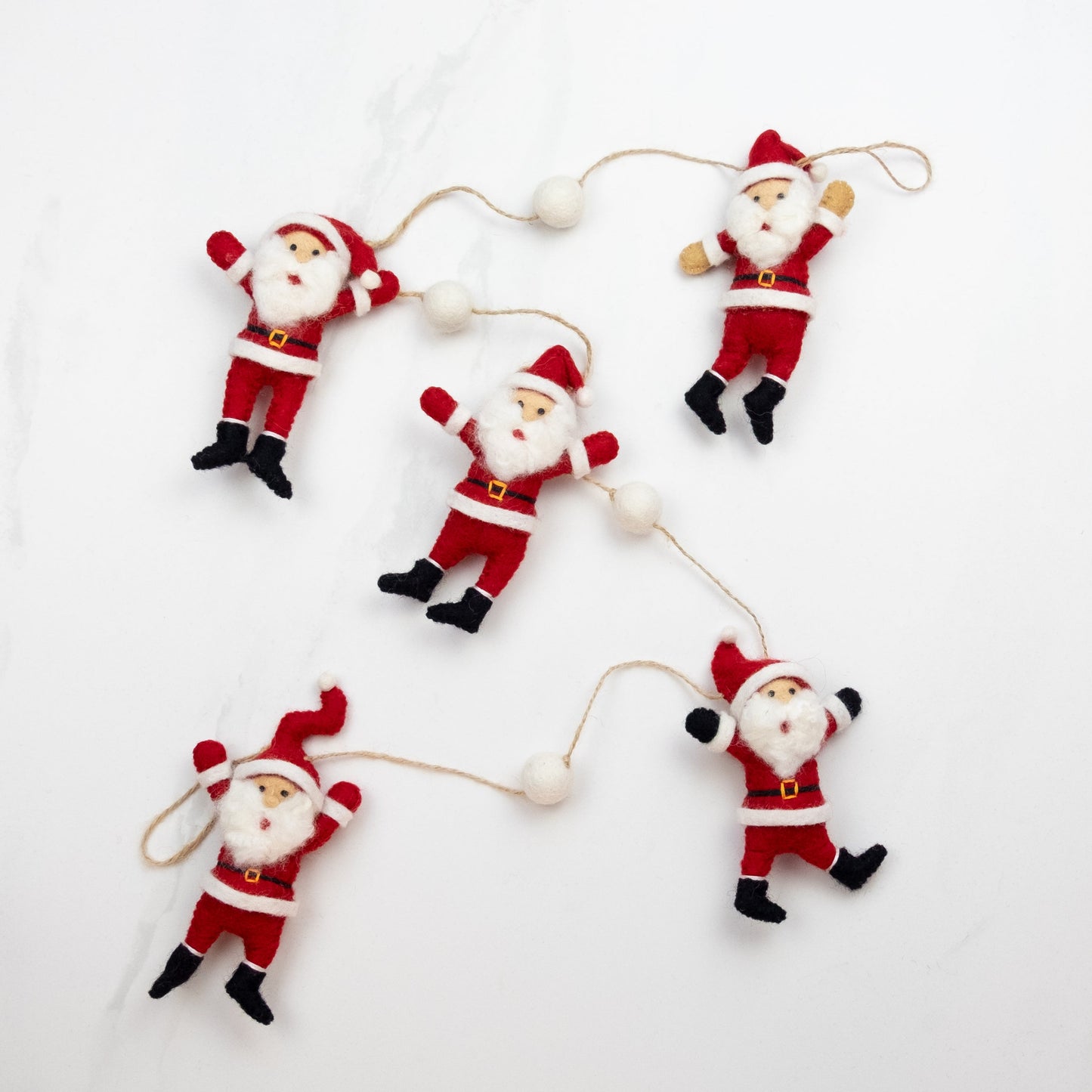 Garland - Christmas Decor - Dancing Santa