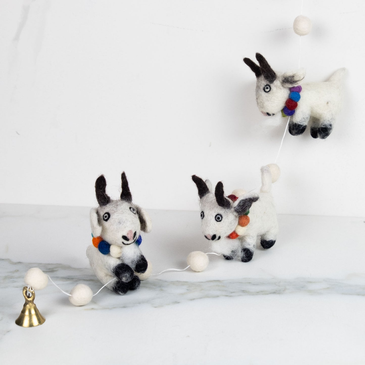 Garland - Wall Décor - Goat with Bell