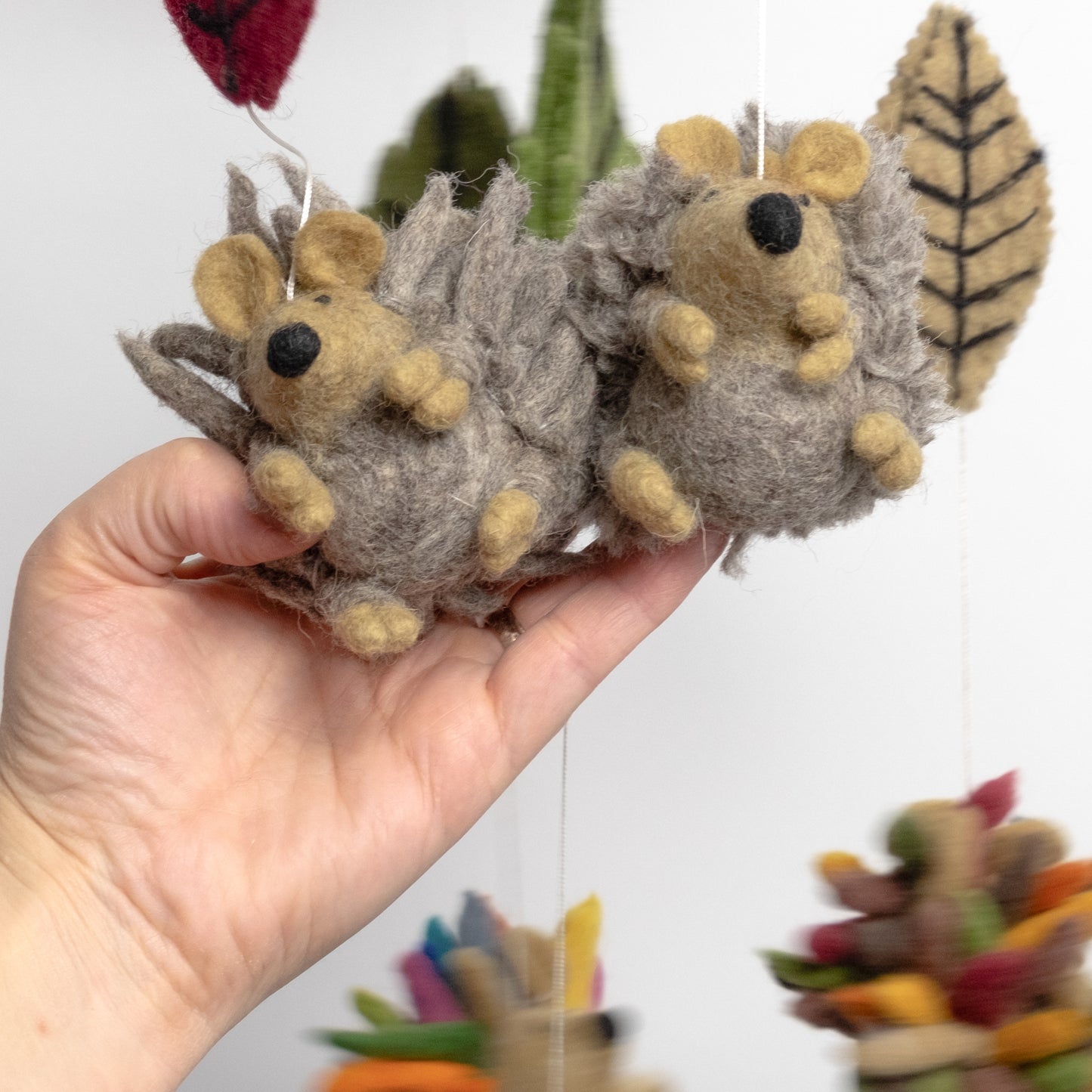 Baby Mobile - Nursery Décor - Hedgehog