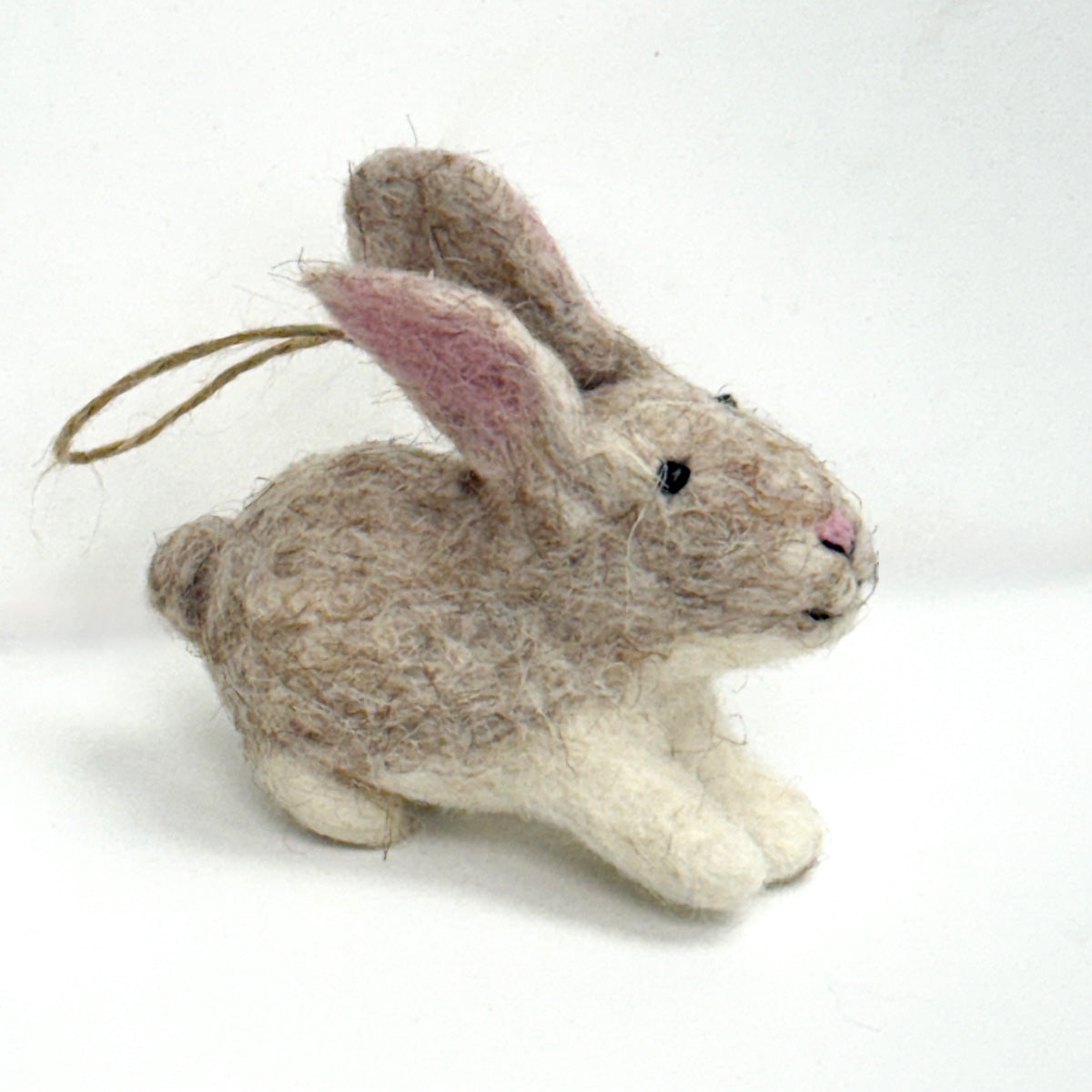 Ornament - Easter Decor - Brown Bunny