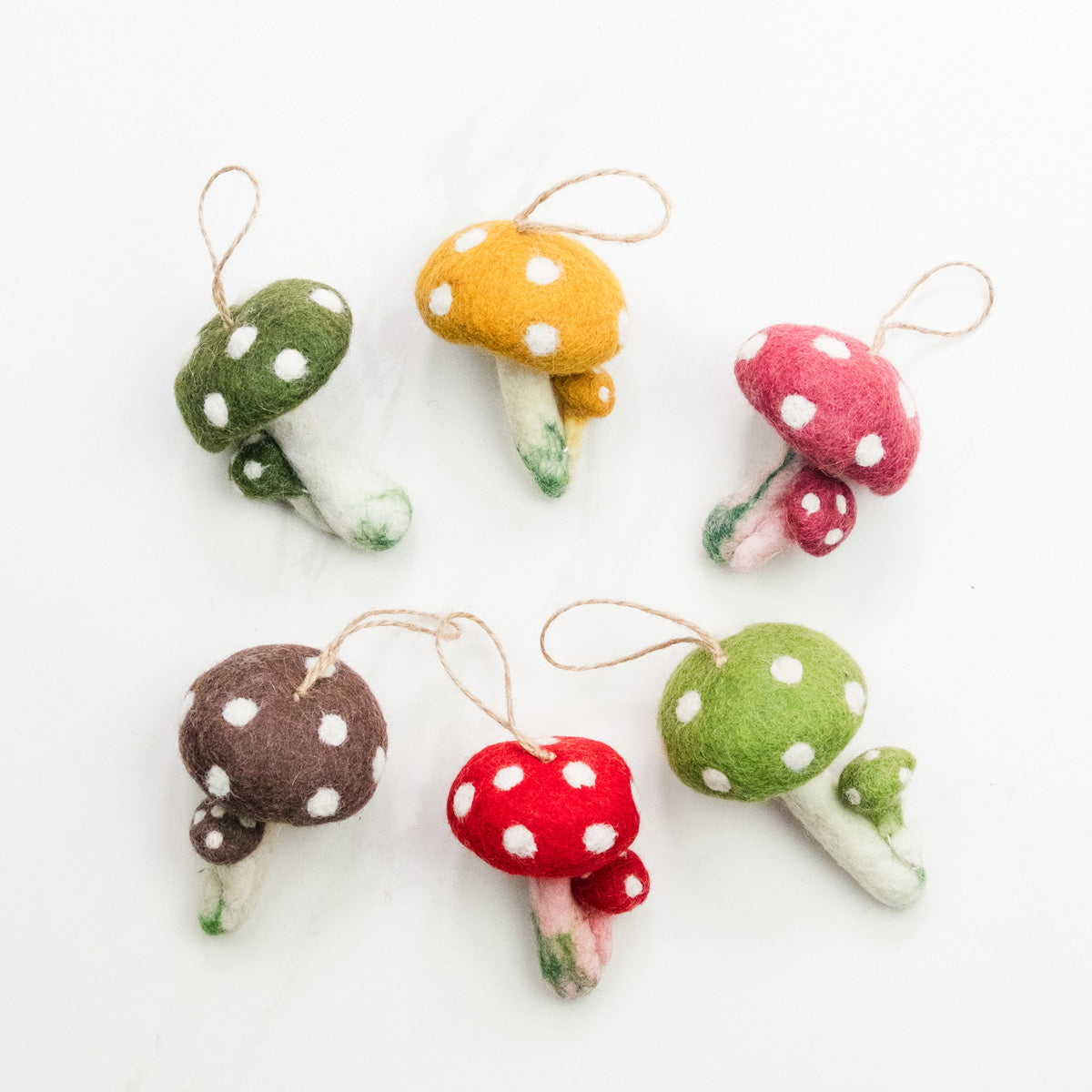 Ornament - Mushrooms, Assorted