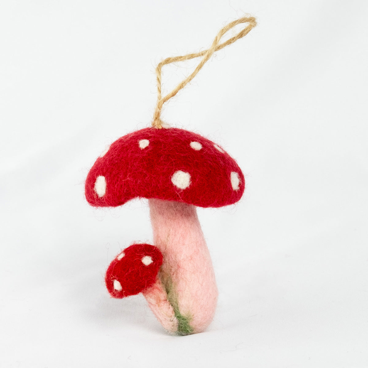 Ornament - Red Spotted Mushroom