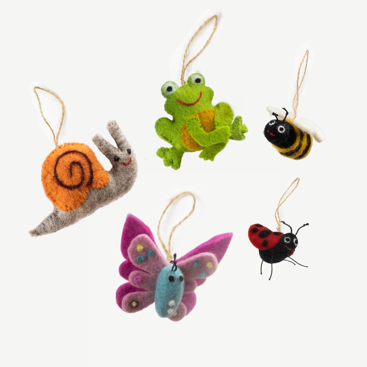 Ornament - Springtime Bugs and Pond Creatures