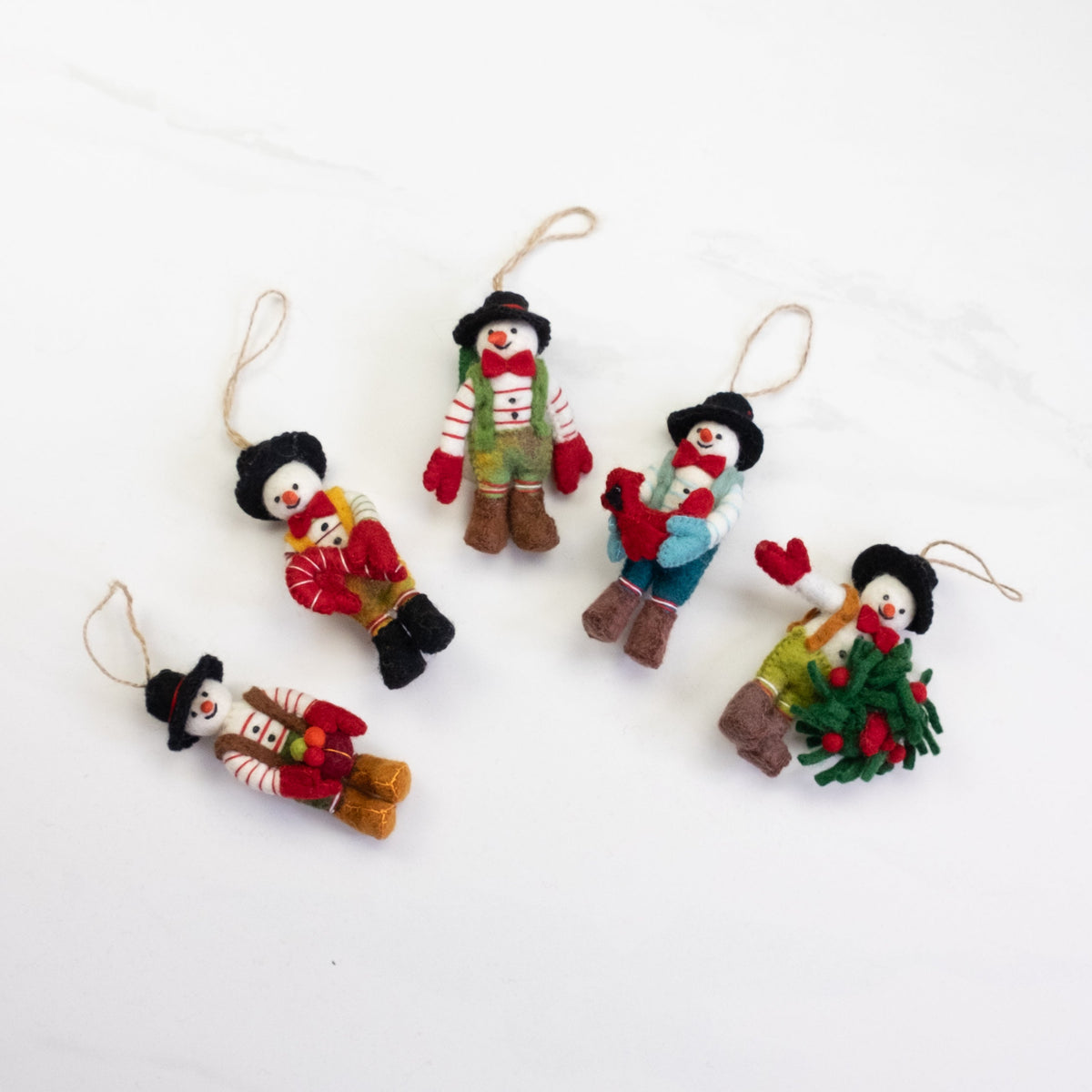 Ornament - Christmas Decor - Snowmen