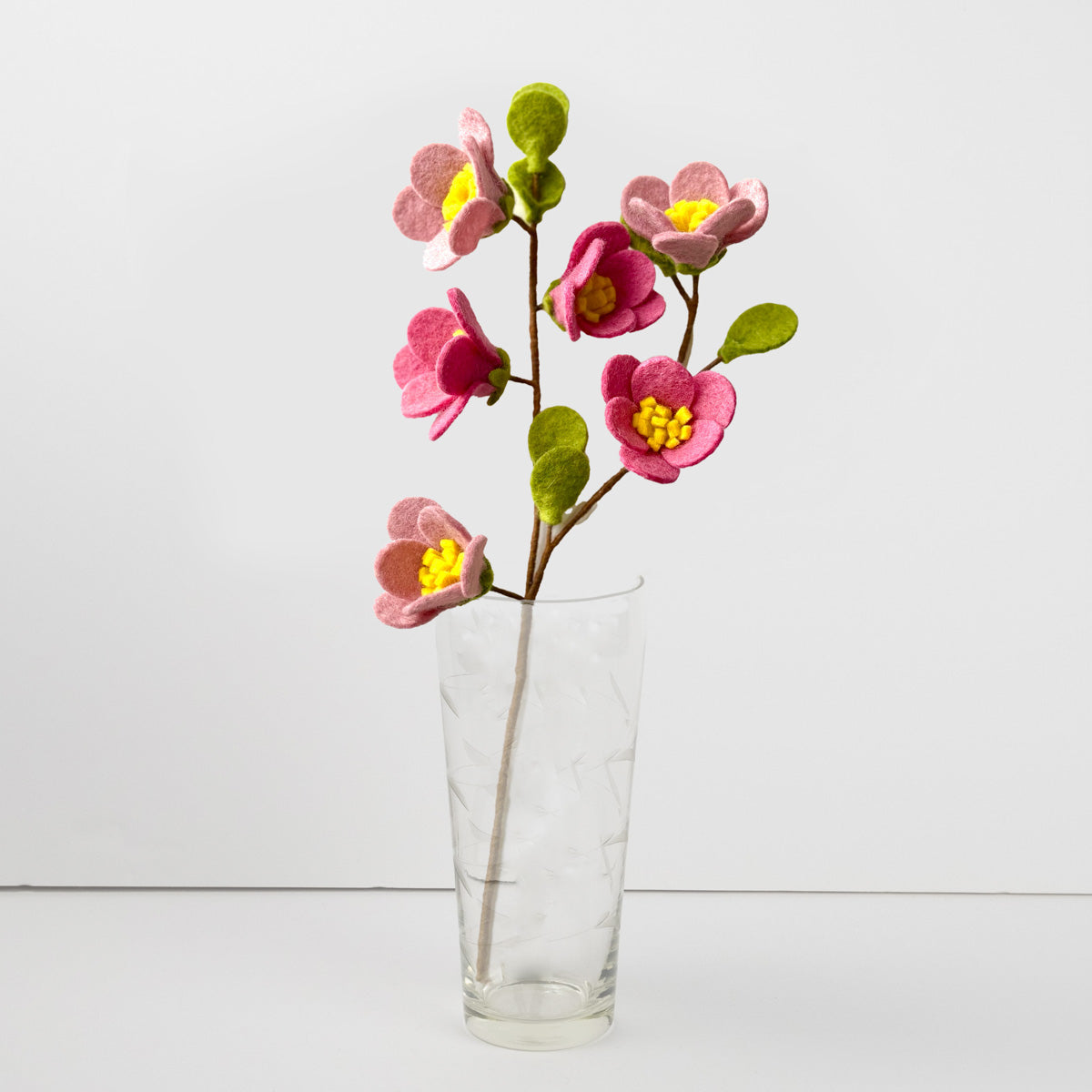Felt Décor - Cherry Blossom Flower Stem