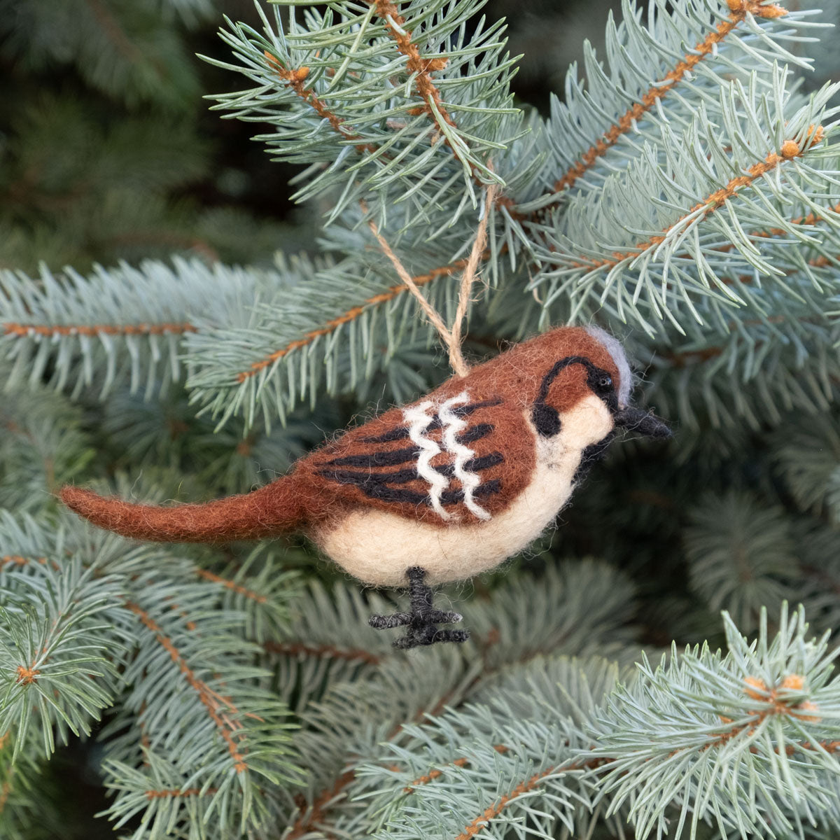 Ornament - Bird - Sparrow