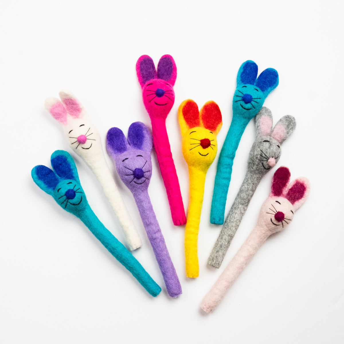 Pencil Topper - Kids Activity - Bunny - Set of 6