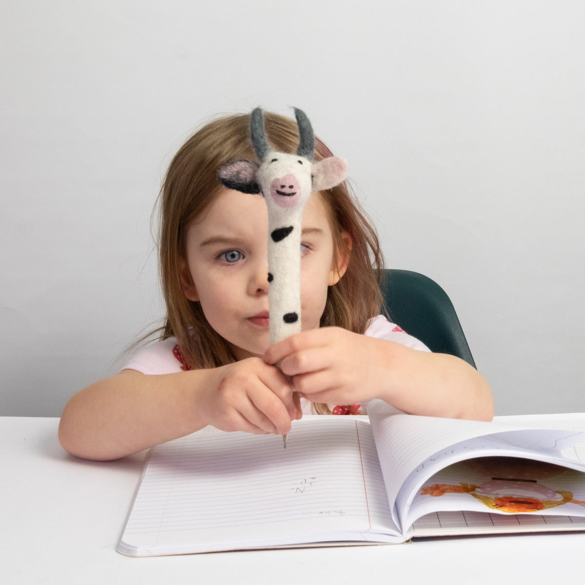 Pencil Topper - Kids Activity - Cow