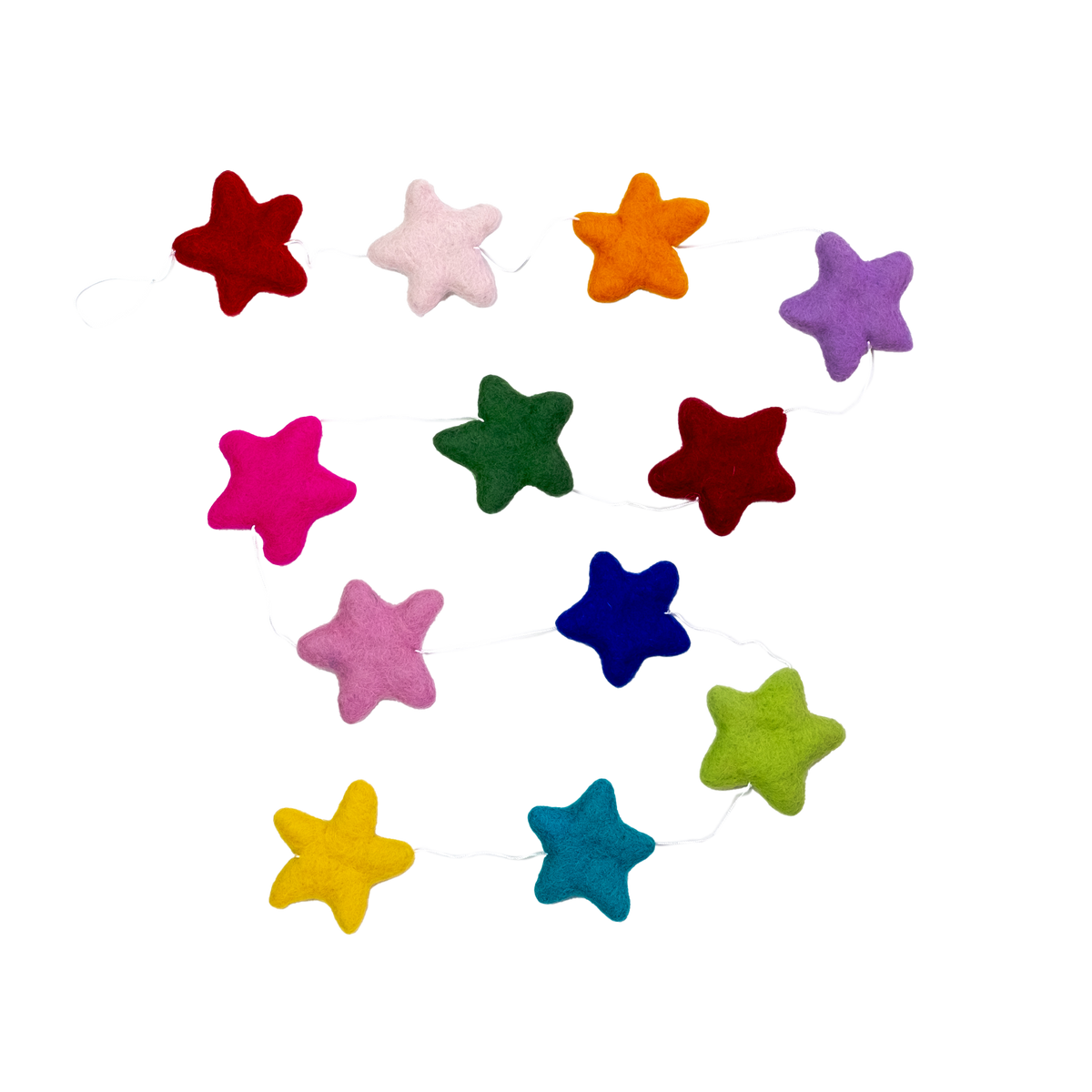 Garland - Wall Décor - Multicolor Star