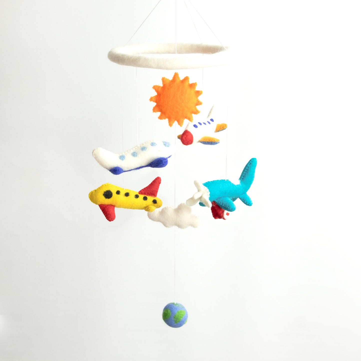 Baby Mobile - Nursery Décor - Airplane