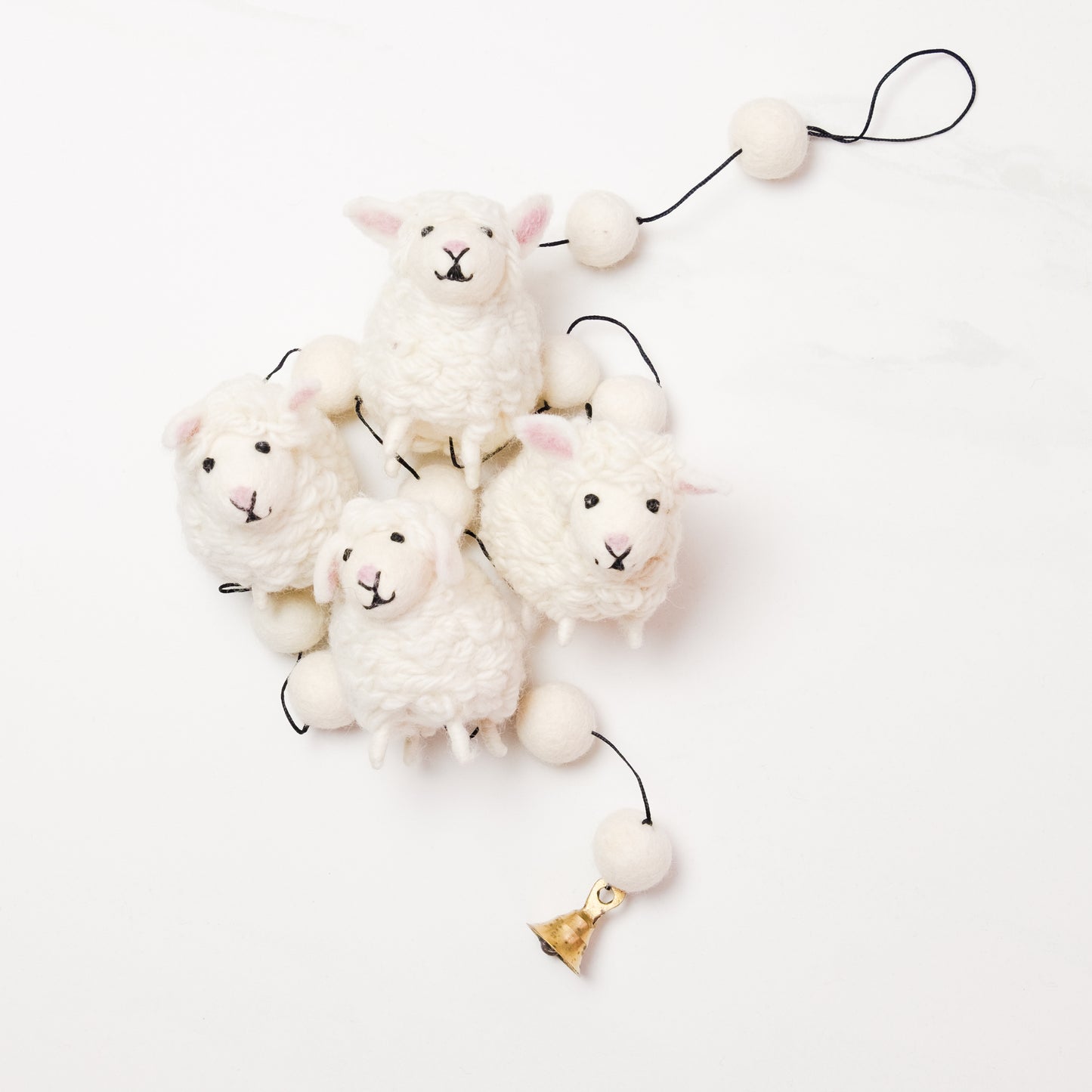 Garland - Wall Décor - White Sheep