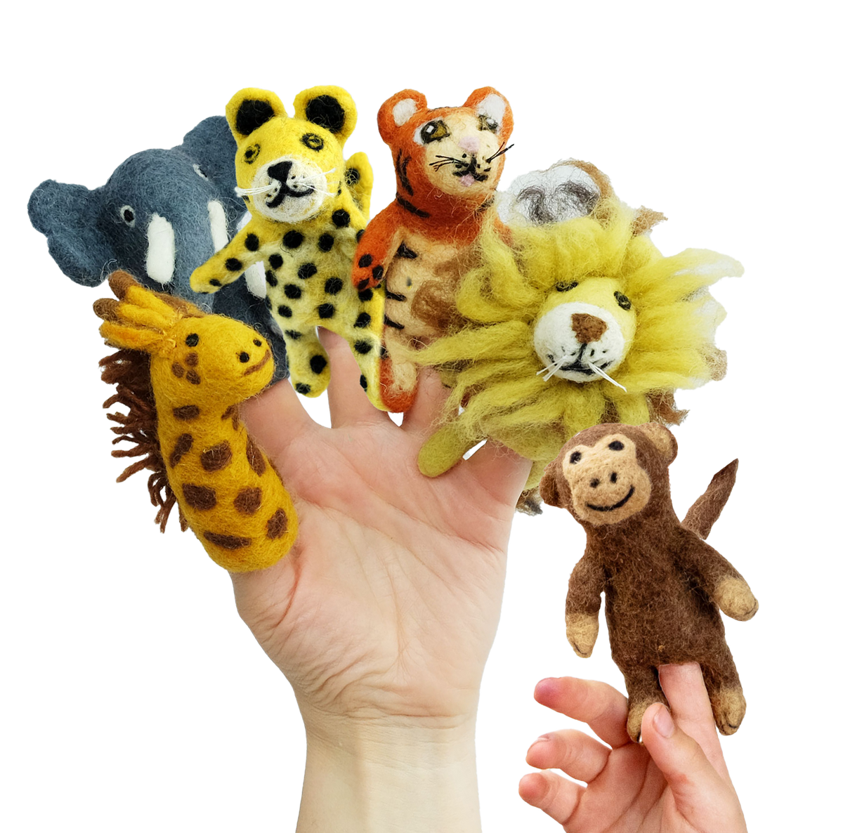 Finger Puppets - Sensory Play - Jungle Jamboree