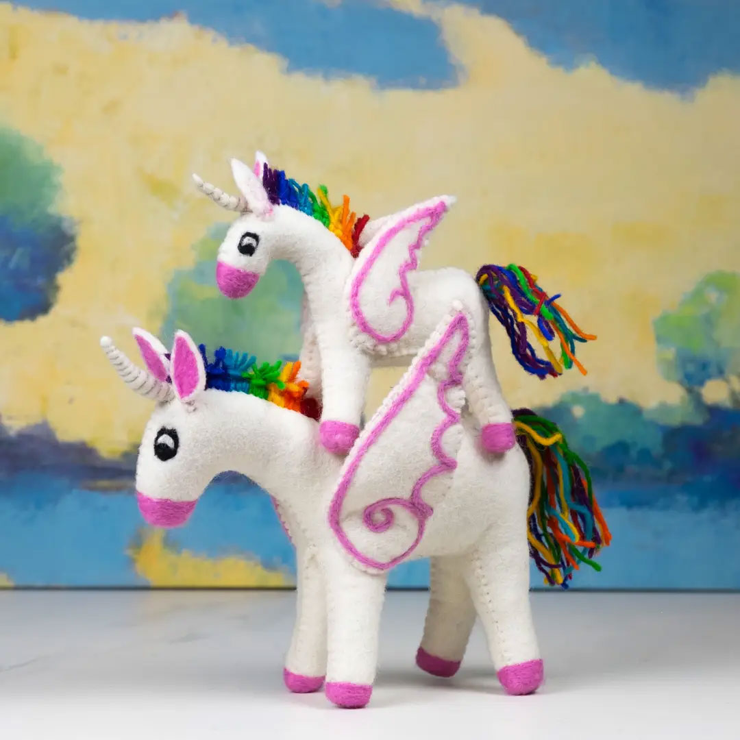 Toys - Unicorn - Rainbow - Large