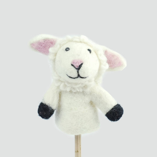 Finger Puppets - Sensory Play - Sheep - White