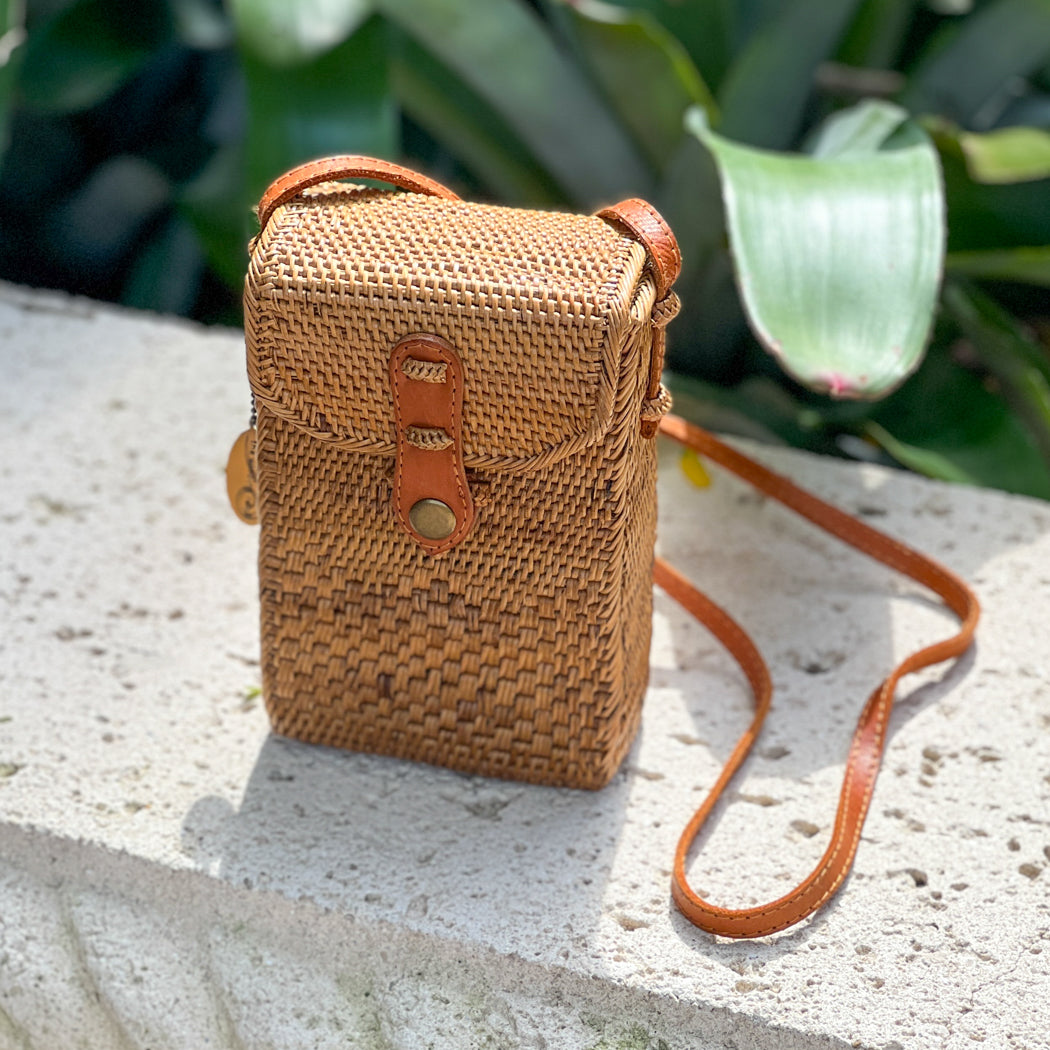 Ata Vine Cell Phone Resort Crossbody Bag