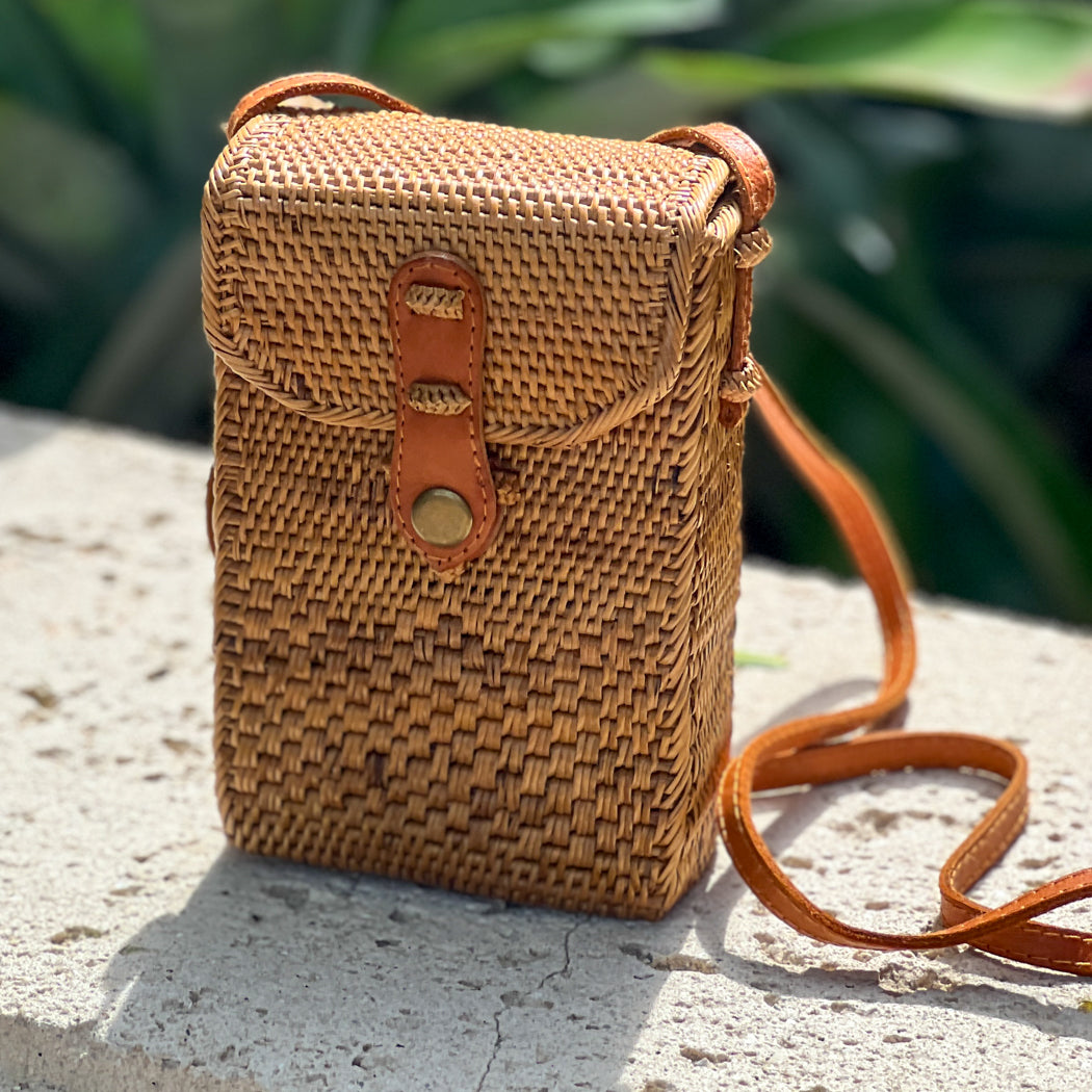 Ata Vine Cell Phone Resort Crossbody Bag