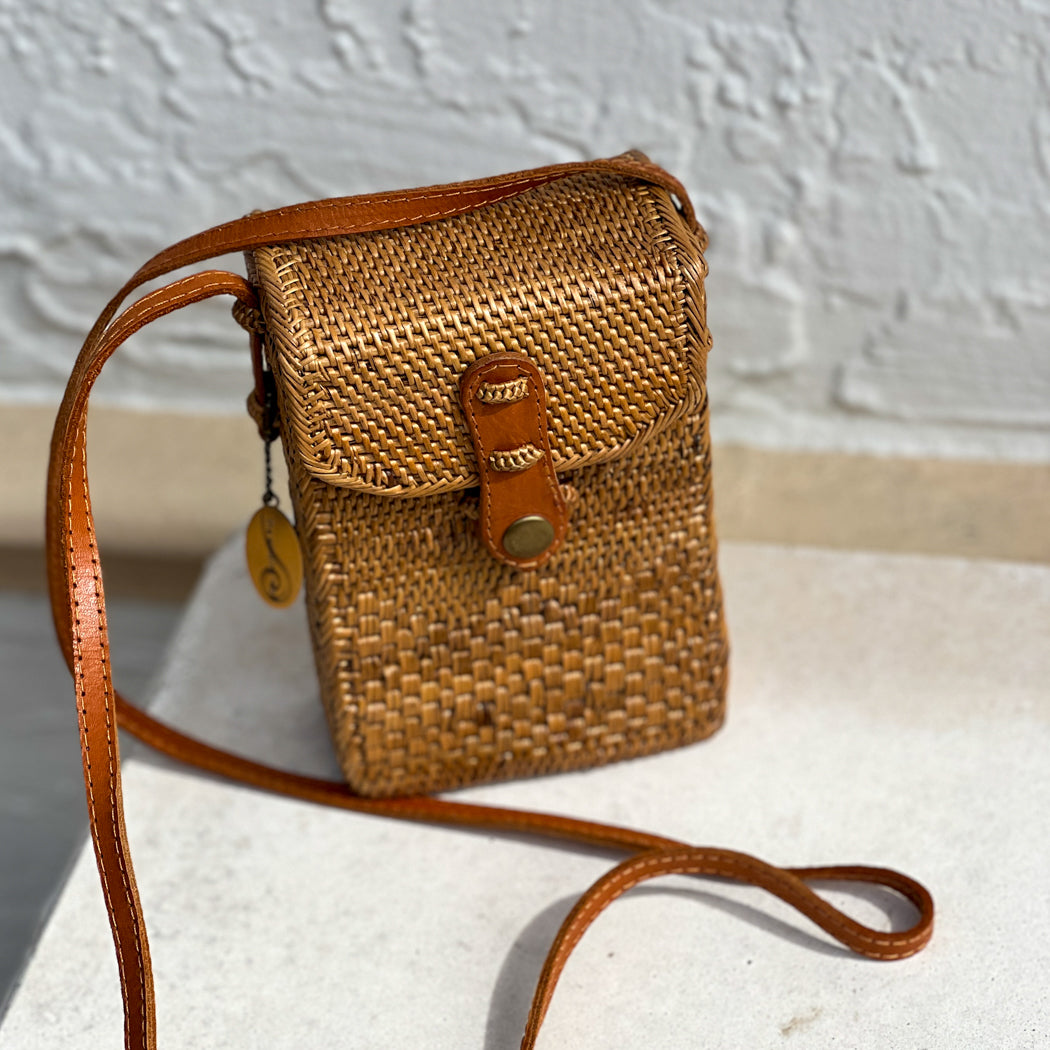 Ata Vine Cell Phone Resort Crossbody Bag