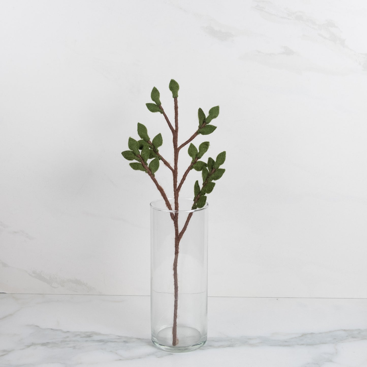 Felt Décor - Green, Red & White Holly Berry