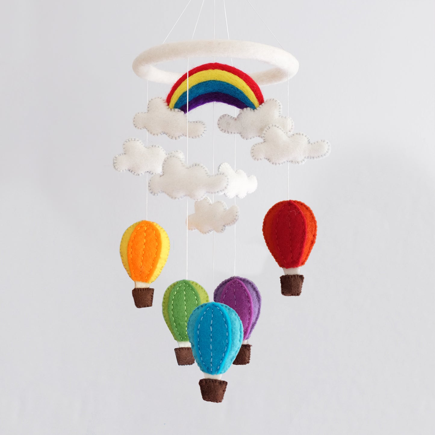 Baby Mobile - Nursery Décor - Hot Air Balloon