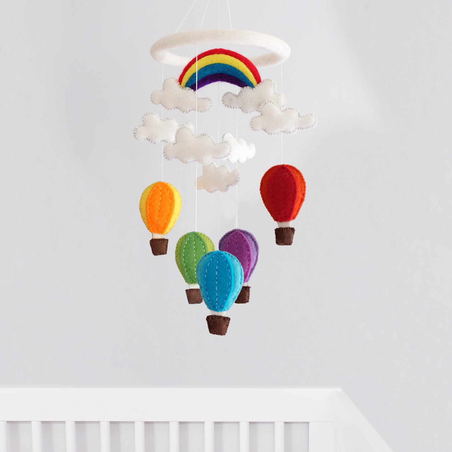 Baby Mobile - Nursery Décor - Hot Air Balloon
