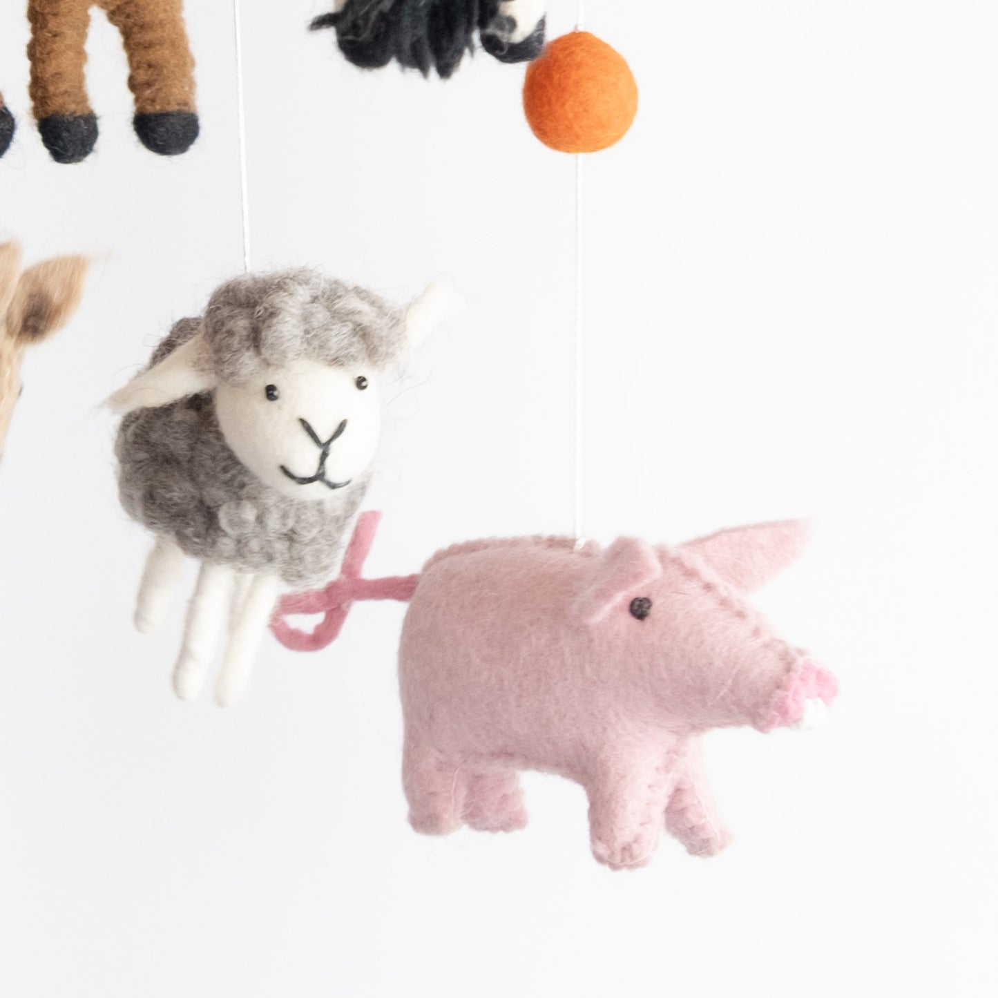 Baby Mobile - Nursery Décor - Farm/Red Barn