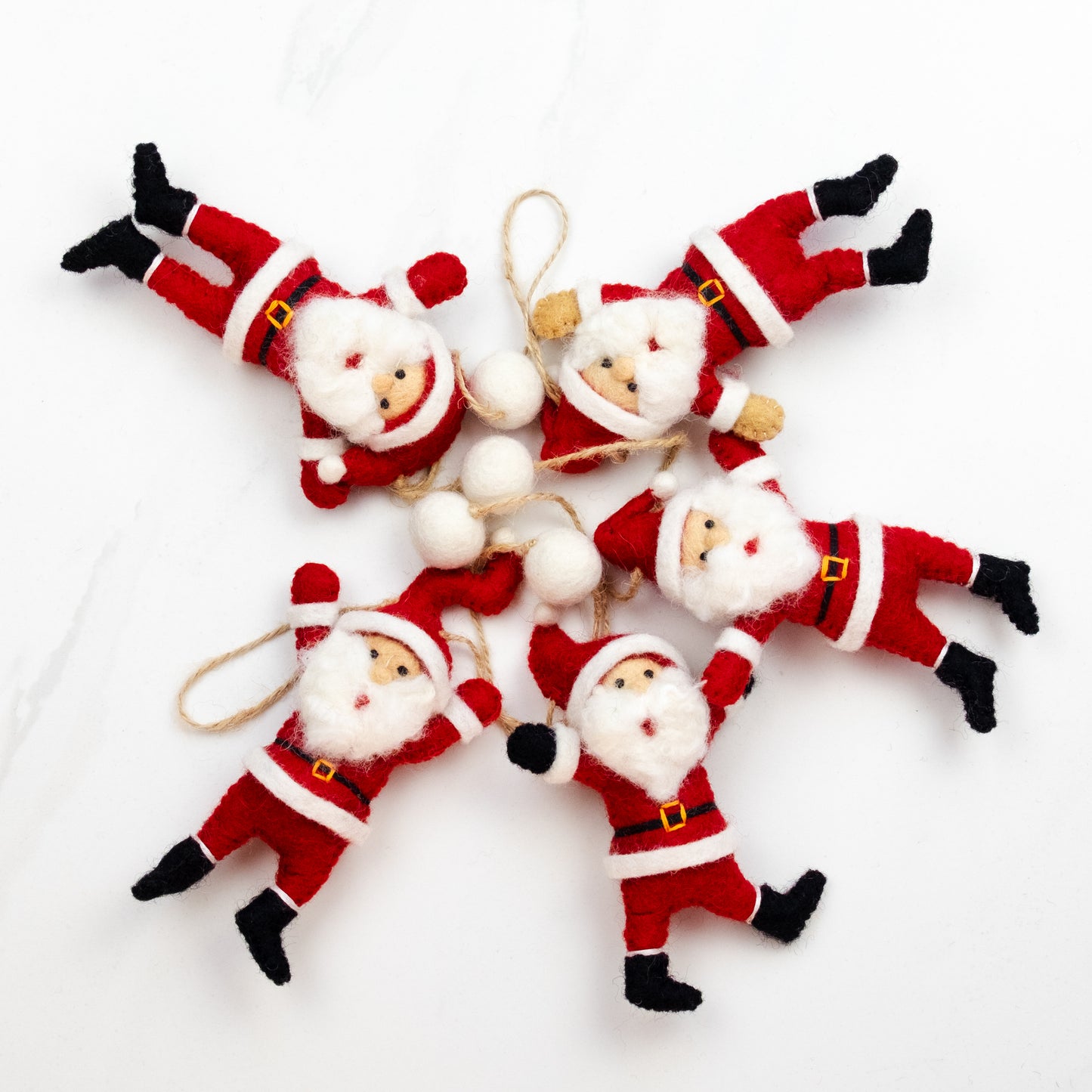 Garland - Christmas Decor - Dancing Santa