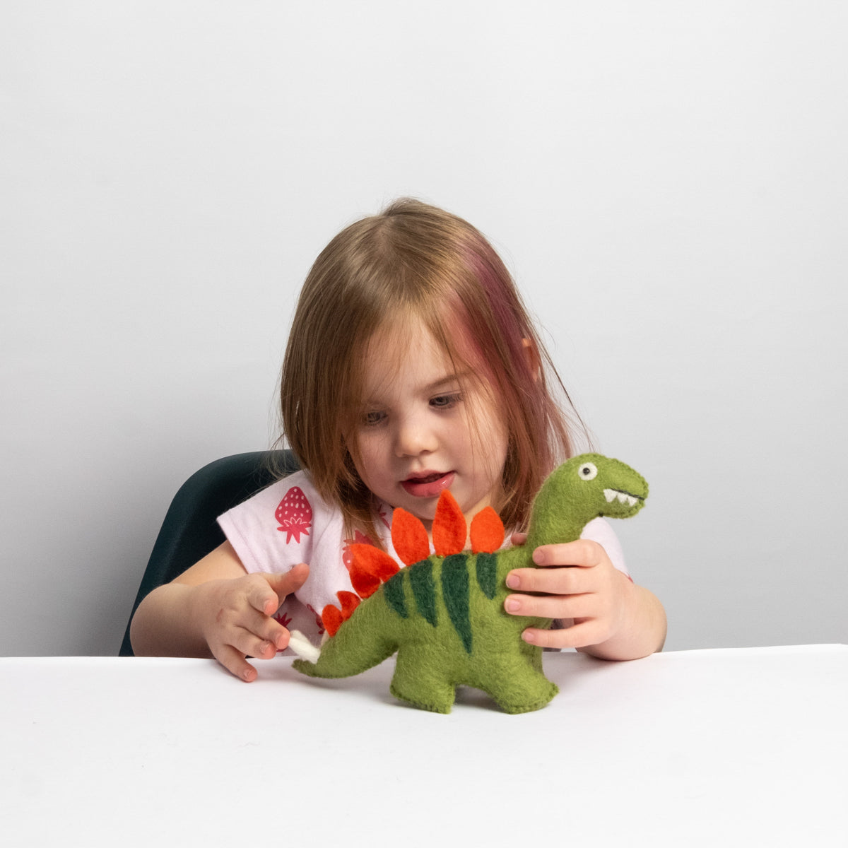 Toys - Dinosaur - Baby Blue - Stegosaurus