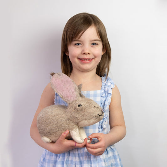 Toys - Bunny Rabbit - Brown - Small and Large