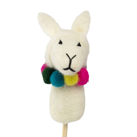 Finger Puppets - Sensory Play - Llama