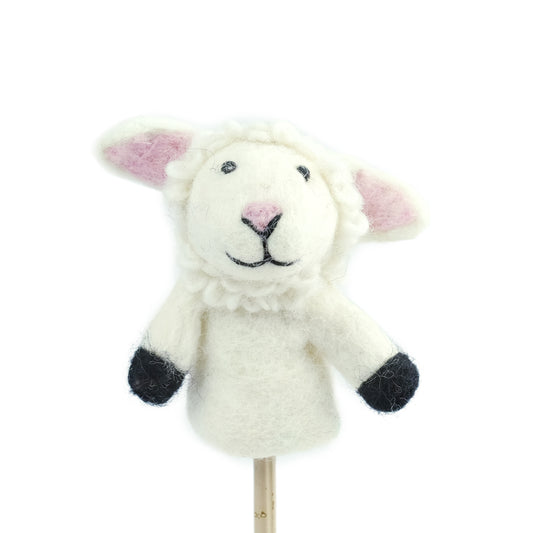 Finger Puppets - Sensory Play - Sheep - White