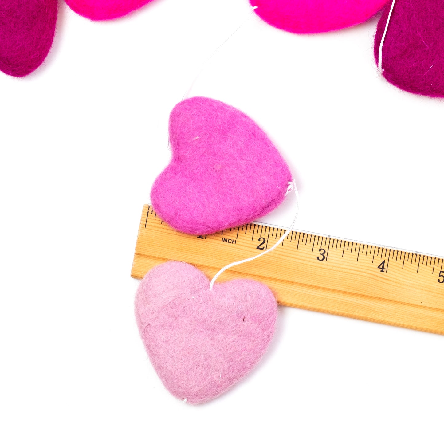 Garland - Wall Décor - Valentine's - Pink Hearts