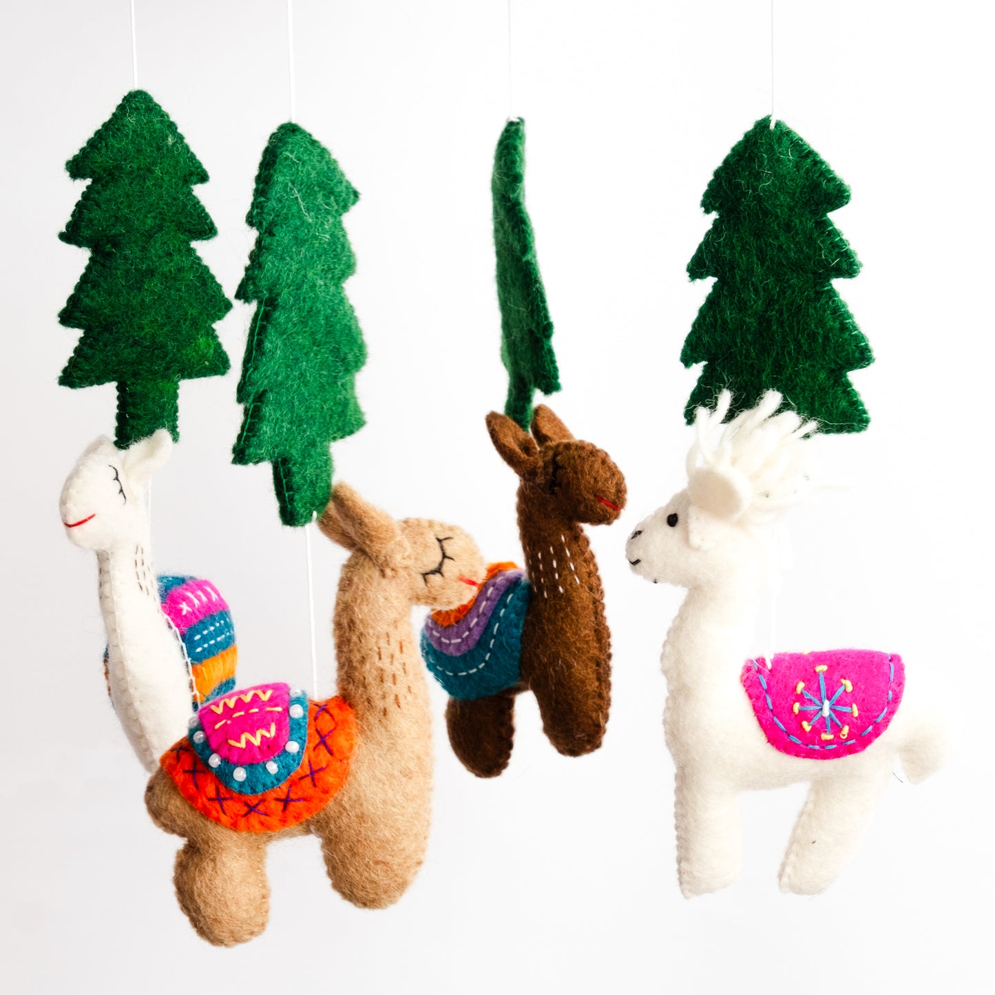 Baby Mobile - Nursery Décor - Llama