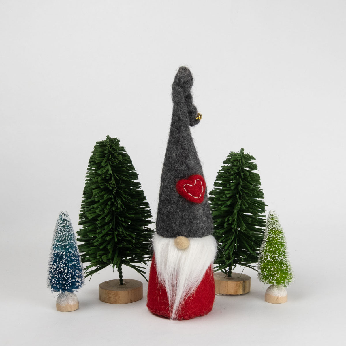 Christmas Decor - Felt Gnome - Red Heart