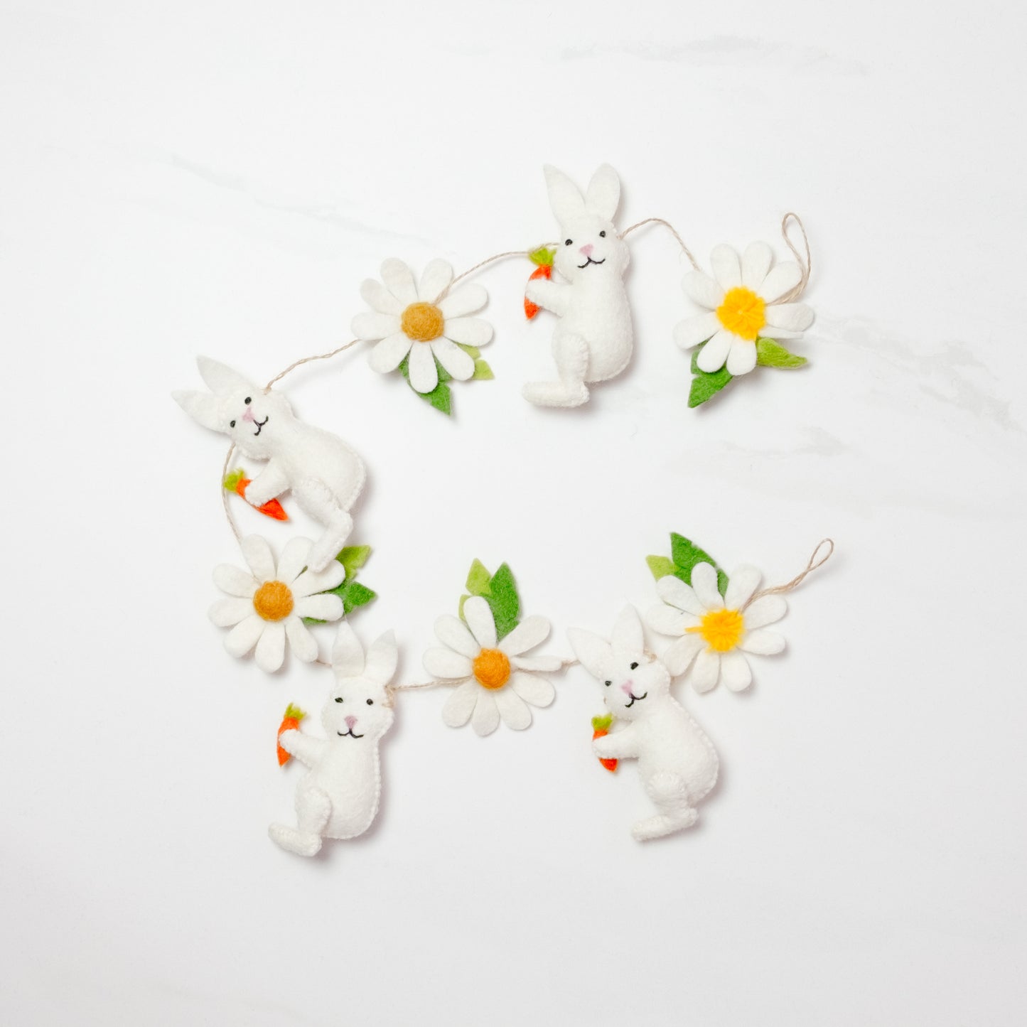 Garland - Easter Decor - Bunny and Daisy Chain