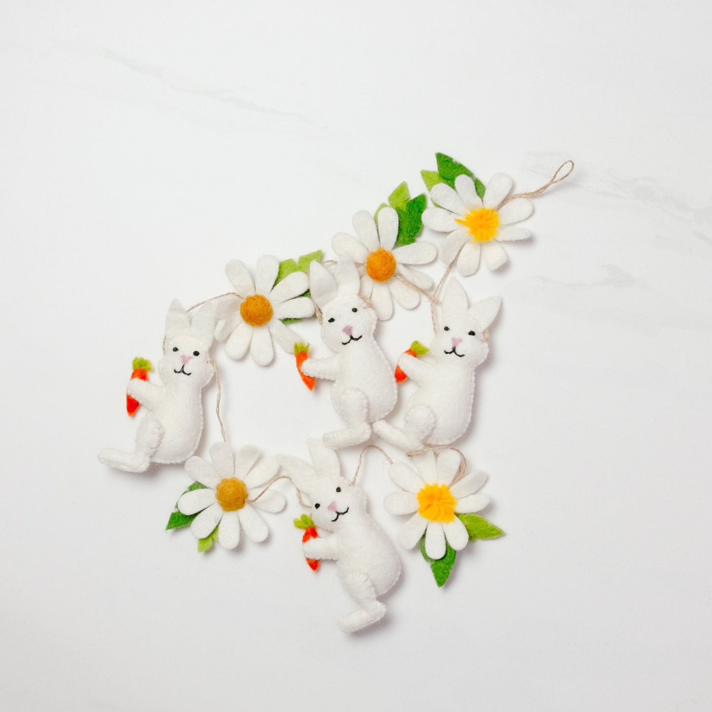Garland - Easter Decor - Bunny and Daisy Chain