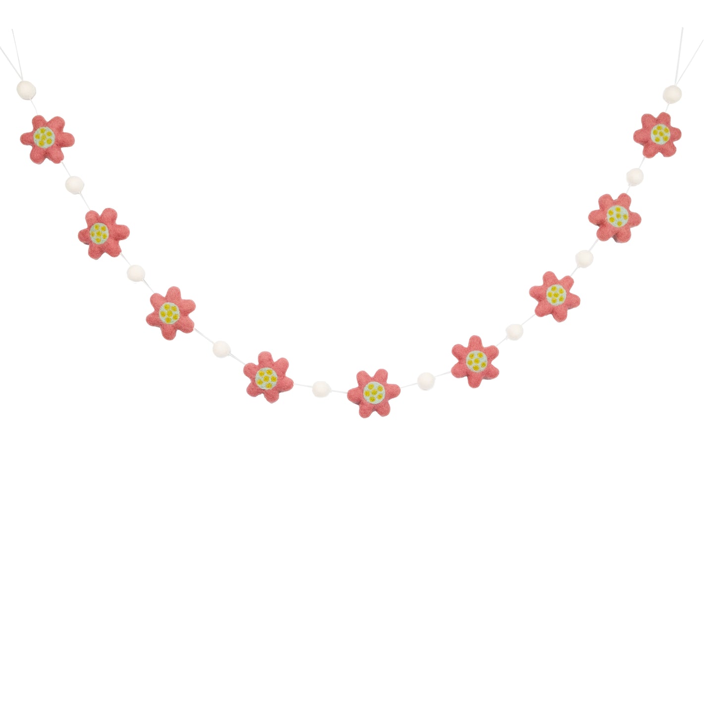 Garland - Wall Décor - Pink Flower Power