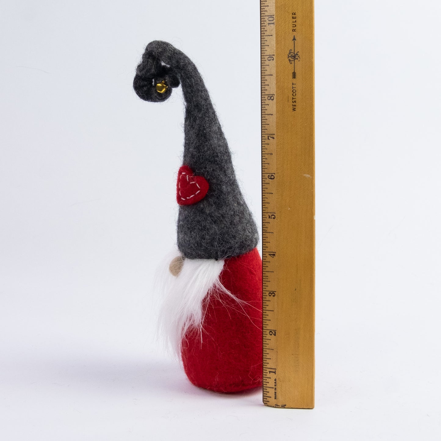 Christmas Decor - Felt Gnome - Red Heart