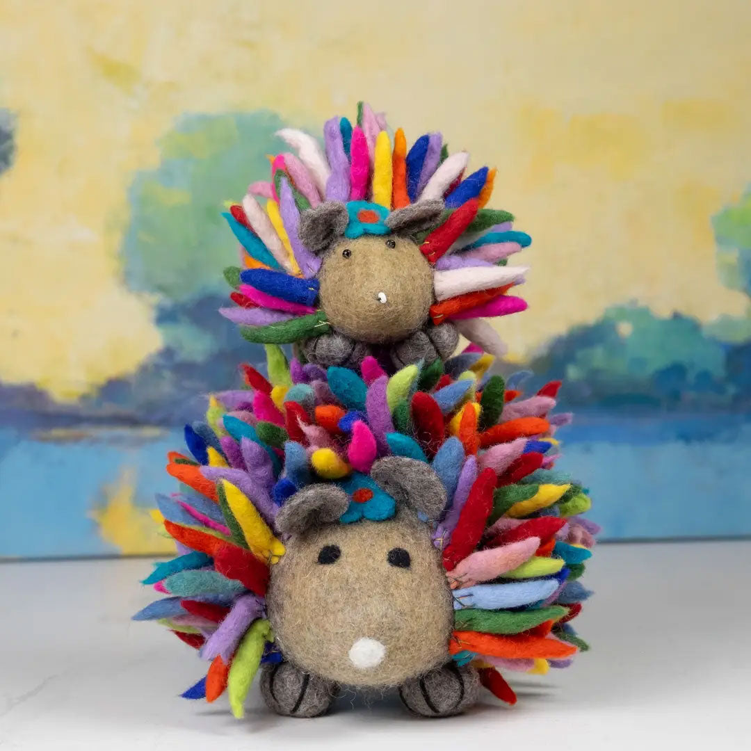 Toys - Sensory Play - Hedgehog - Rainbow - Small