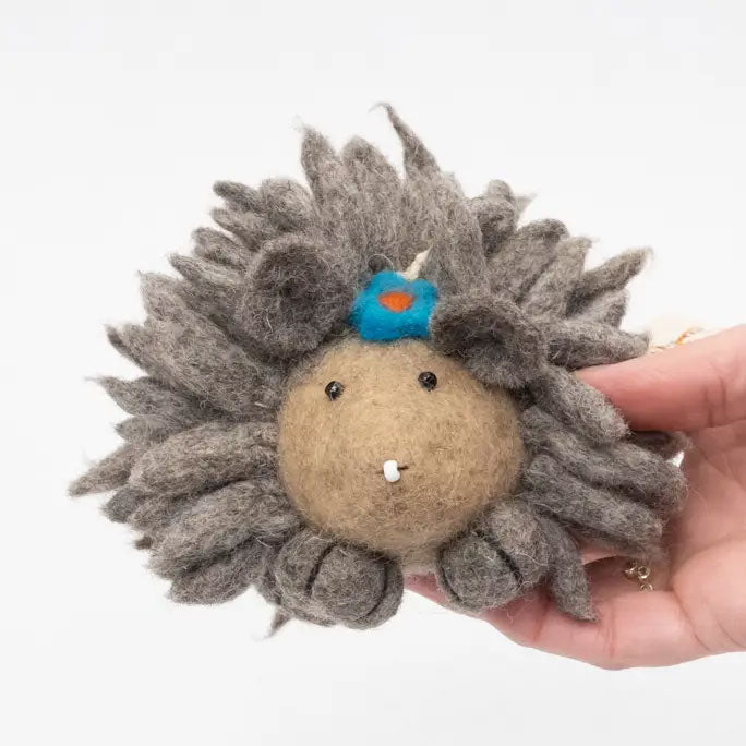 Toys - Sensory Play - Hedgehog - Gray - Small