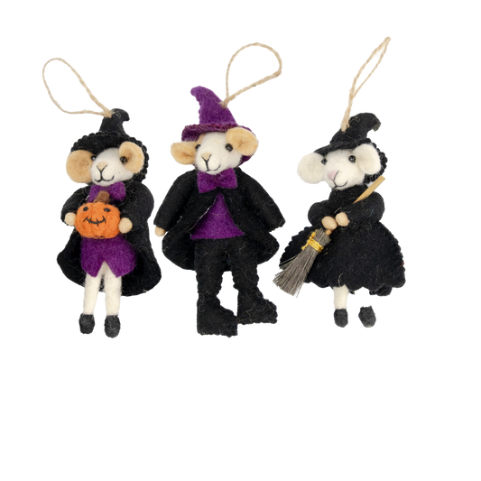 Ornament - Halloween Decor - Halloween Mice
