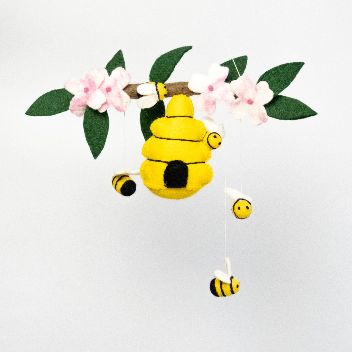 Baby Mobile - Nursery Décor - Bee Hive and Honey Bees
