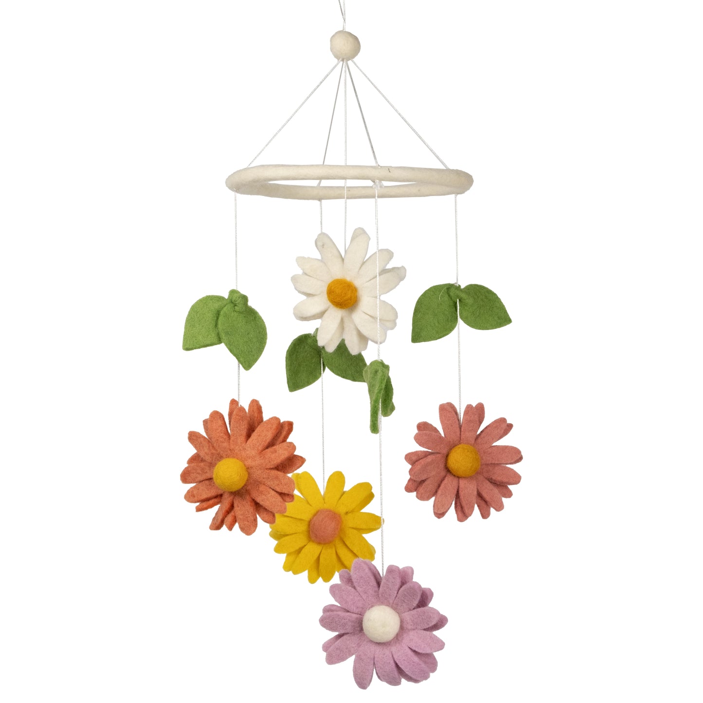 Baby Mobile - Nursery Décor - Daisy Pastel