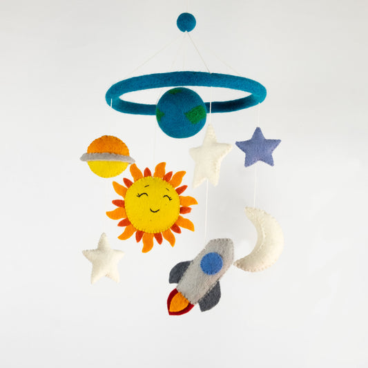 Baby Mobile - Nursery Décor - Planets and Space