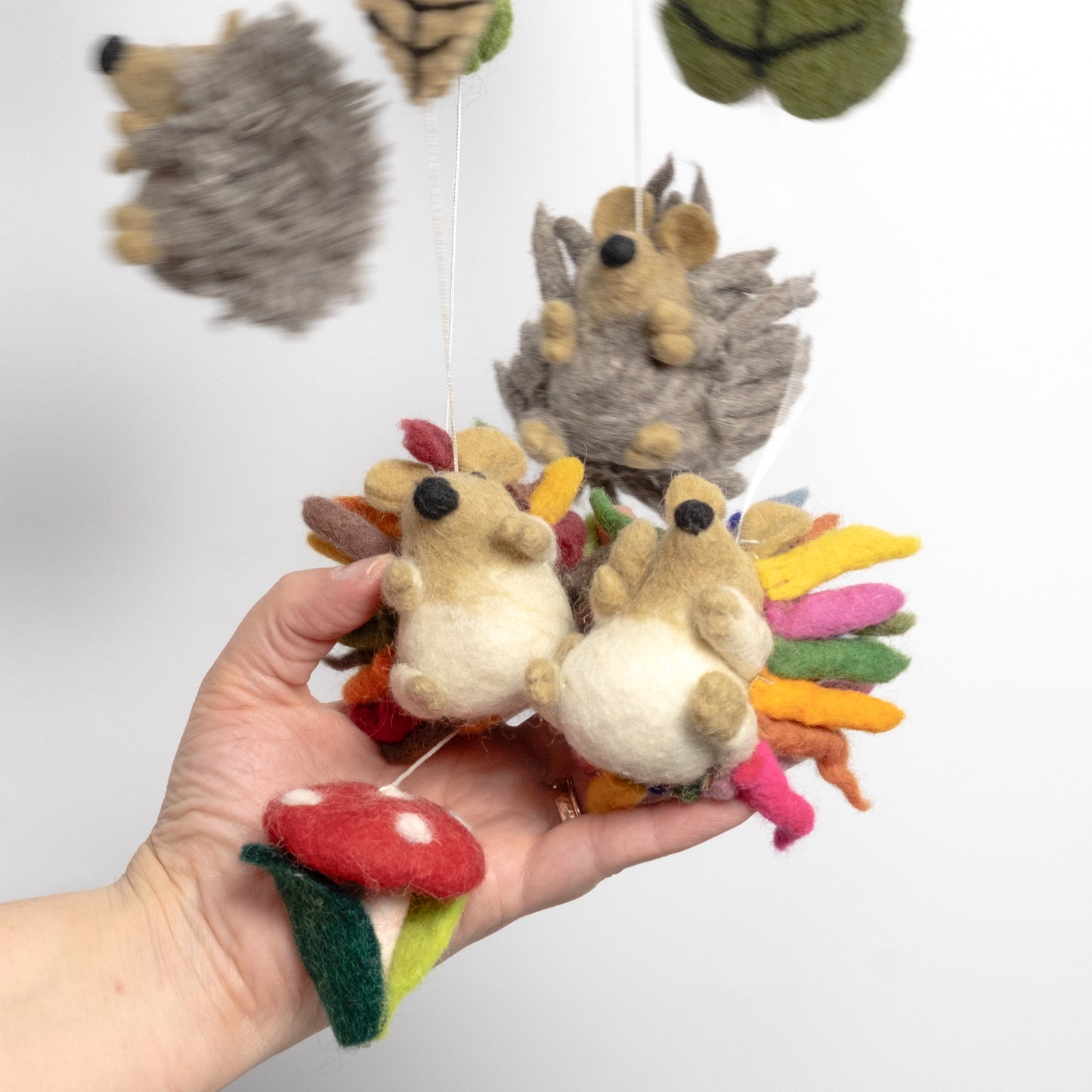 Baby Mobile - Nursery Décor - Hedgehog